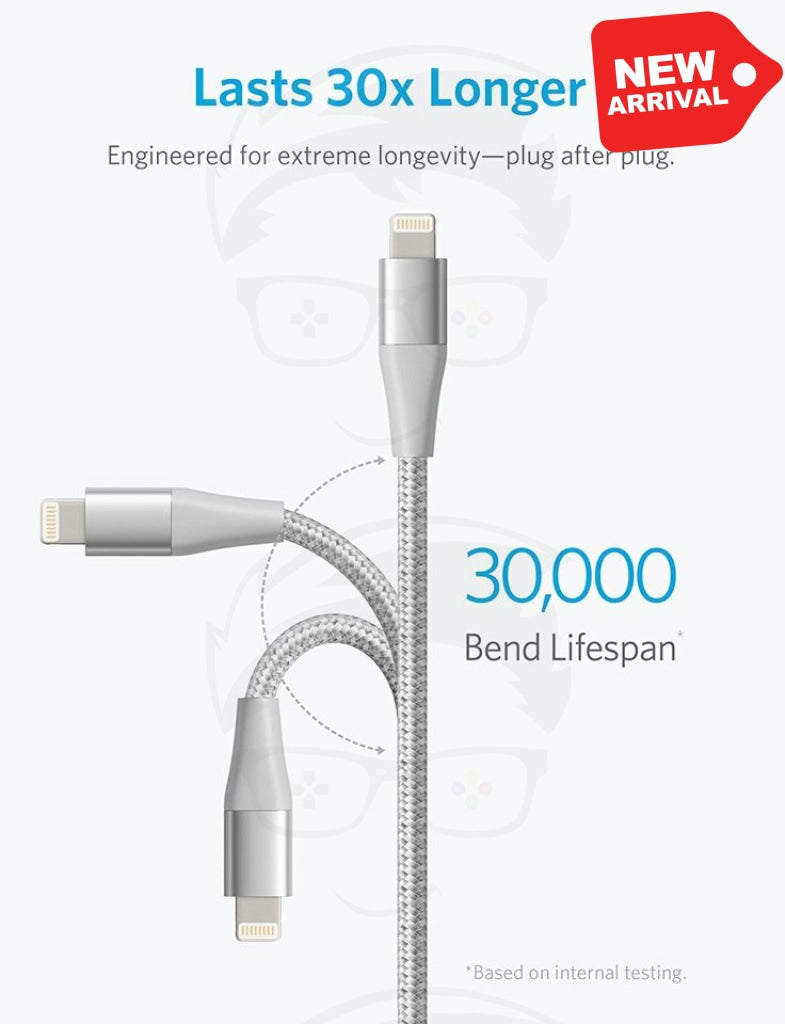 ANKER Powerline+ II Lightning Cable - 3ft ANKER Powerline+ II Lightning Cable - 3ft